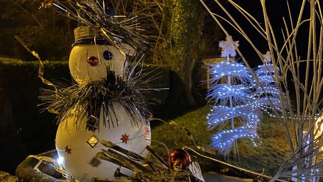 Illuminations de Noël à Soulomès