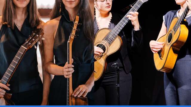 Festival le Temps des Guitares : Soirée DUOS de guitares classiques et romantiques