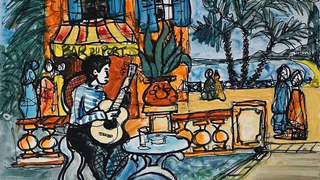 Exposition de peintures de Jean-Pierre Aerts : La peinture est la musique du silence