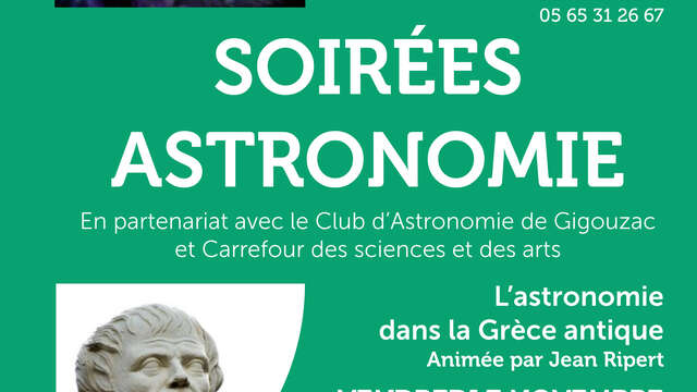 Conférence : L’astronomie dans la Grèce antique