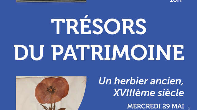 Festival Cahors Juin Jardins: Trésors du patrimoine : un herbier ancien, XVIIIème siècle