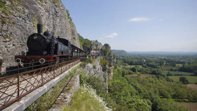 Train à vapeur de Martel
