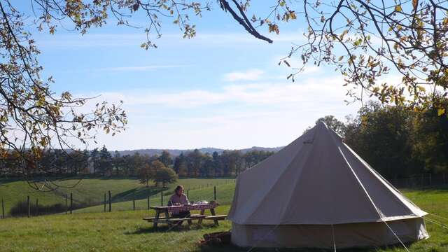 Camping à la Ferme des Alpagas du Quercy