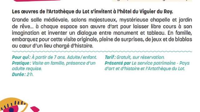 Graines de Moutards visite patrimoine, Blablas d'Art