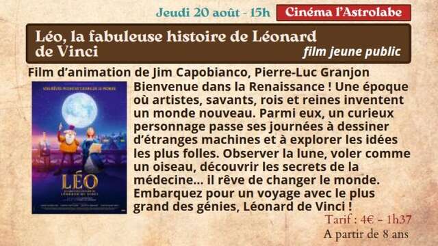 Festival Re-naissance à Figeac : la fabuleuse histoire de Léonard de Vinci
