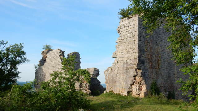 Ruines du château de Taillefer