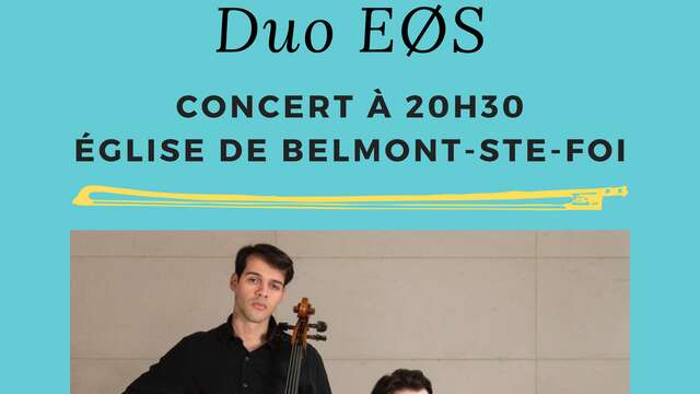 Festival les Mélodies du Causse: Duo  EØS