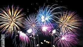 Feu d'artifice à Aubazine