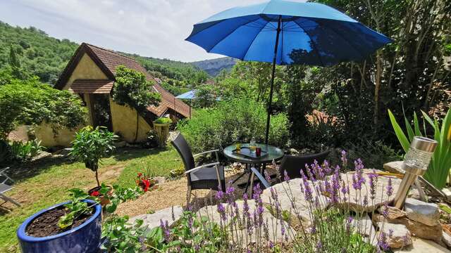 Un Jardin dans la falaise - Appartement Quercy