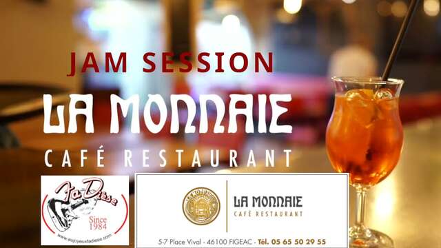 Festival Fi'jazz  : Jam Session au Café Restaurant La Monnaie