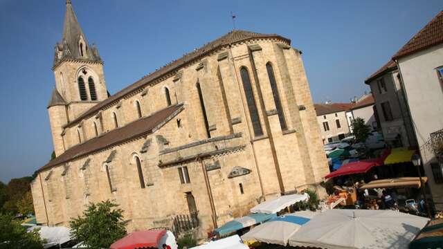 Marché à Prayssac