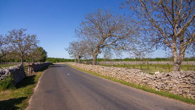 Circuit routier de la vallée de la Dordogne - boucle Sud