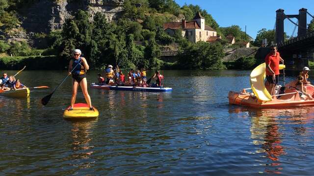 Cajarc Nature Evasion Base Nautique - Canoë kayac et Stand-Up Paddle