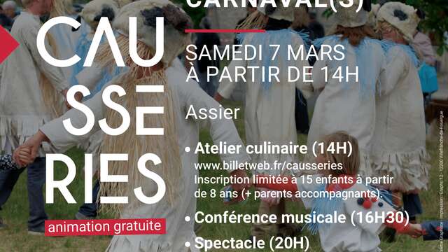 Graines de Moutards à Assier : Carnaval(s) Spectacle, conférence, atelier…