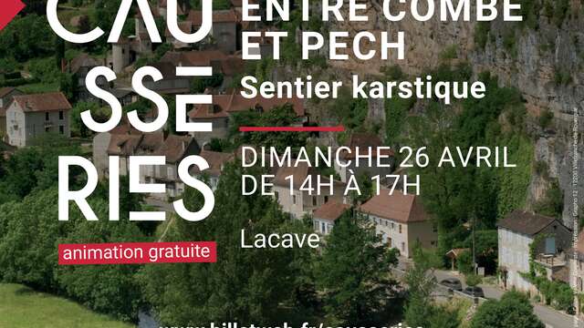 Entre combe et pech sentier karstique