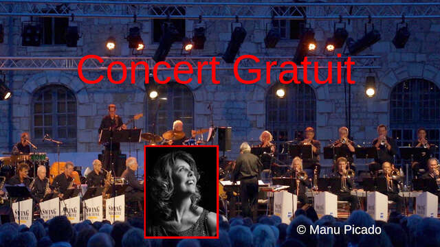 Souillac en Jazz - SWING MACHINE BIG BAND avec GILDA SOLVE