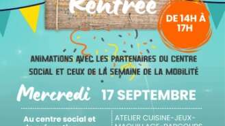 Fête de Rentrée du Centre Social de Figeac