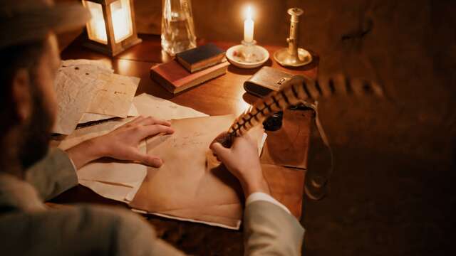 Spectacle immersif "Voyage au centre de la terre, à la recherche d'Axel Lidenbrock"