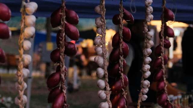Marché de producteurs pour la fête de Gignac