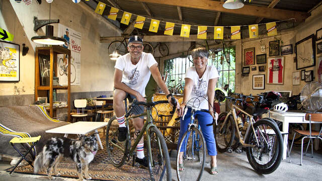 Gravel de la Bicicleta Ravito  " Bicisberg "