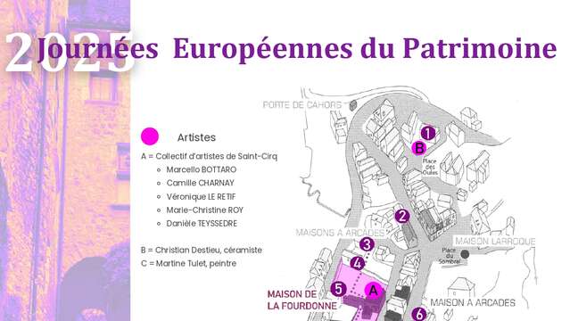 Les Journées du patrimoine à Saint-Cirq-Lapopie