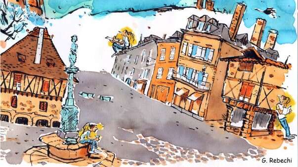 Festival "Carnets  de voyage" - On dessine en ville !