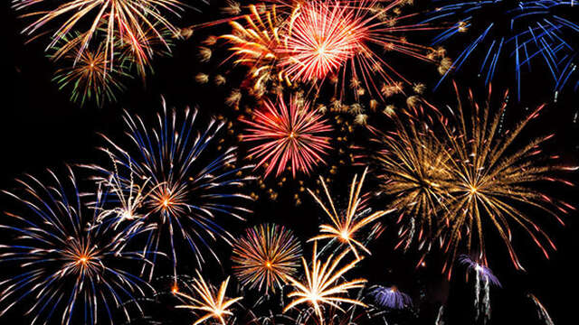 Feux d'Artifice de la Fête Votive de Cornac