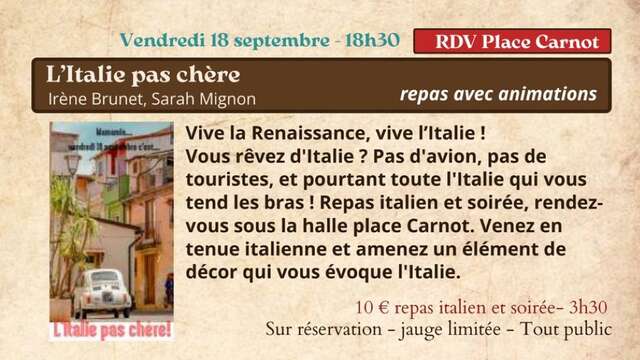 Festival Re-naissance à Figeac : l’Italie pas chère