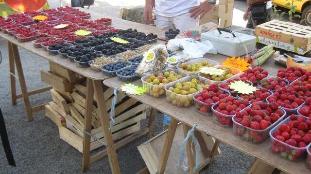 Marché des producteurs à Ligneyrac