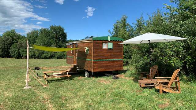 Domaine du Dantou : roulotte