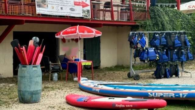 Base nautique du Camping Paradis de la Plage - Canoë et pédalo