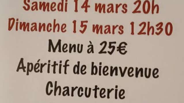 SOIR2E CHOUCROUTE AU MONTET