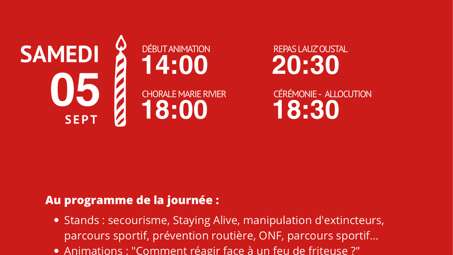 30ÈME ANIVERSAIRE DU CENTRE DE SECOURS