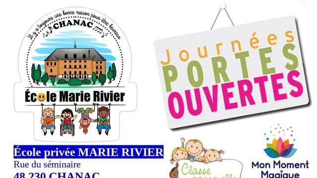 PORTES OUVERTES DE L'ÉCOLE MARIE RIVIER