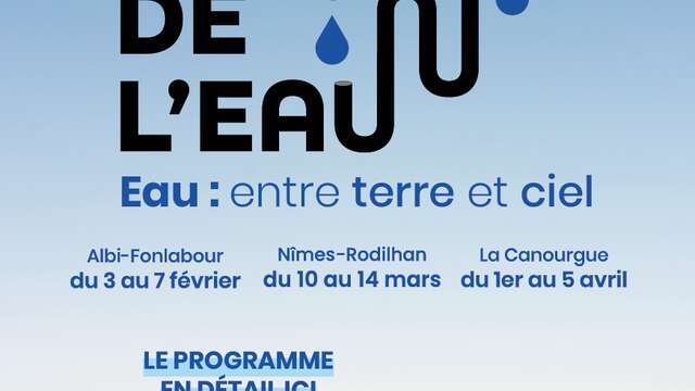 SEMAINE DE L'EAU : CONFÉRENCE