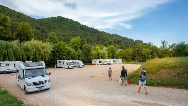 AIRE CAMPING-CAR PARK DE LA CANOURGUE