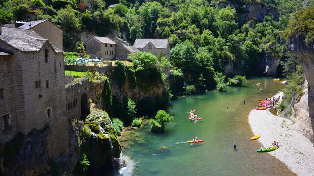 SENTIER DES GORGES DU TARN - DE FLORAC AU ROZIER