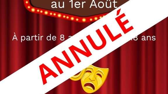 ANNULÉ - STAGE CIRQUE-THÉÂTRE