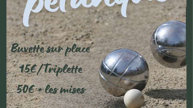 CONCOURS DE PÉTANQUE