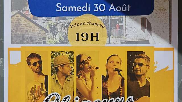 CONCERT AU MOULIN D'AUXILLAC : CHIPPEURS