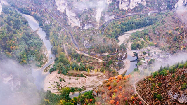 PANORAMA DE SAINT-CHELY DU TARN "le Saltadou"