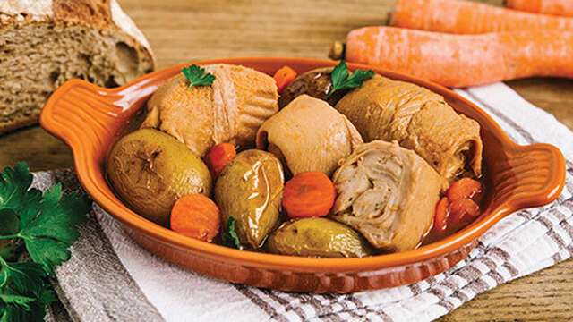 DÉJEUNER AUX TRIPOUX