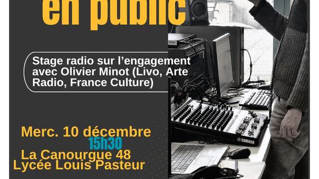 ENREGISTREMENT EN PUBLIC