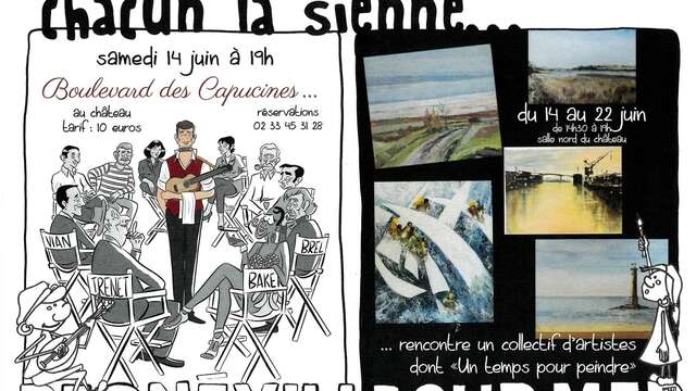 Chacun la Sienne : collectif d'artistes "Un temps pour peindre"