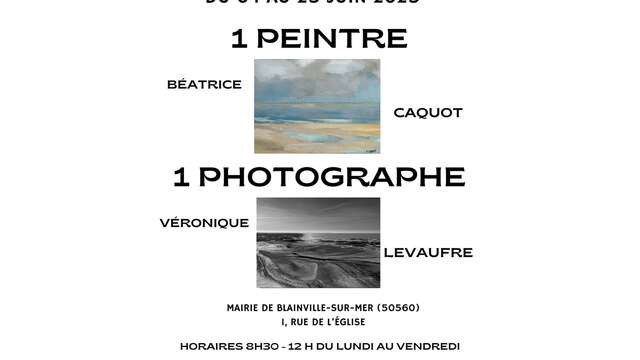 Peintre : Béatrice Caquot & photographe : Véronique Levaufre