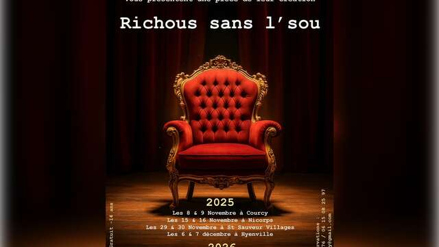 Théâtre "Richous sans l'sou"