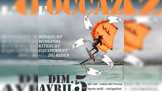 Salon de l'Occaz #2 - wingsurf, wingfoil, kitesurf, équipement de rider