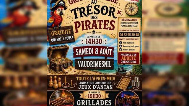 La grande chasse aux trésor des pirates