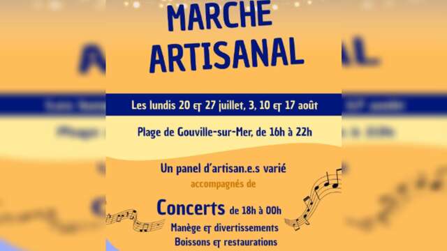 Marché artisanal, concert, animations