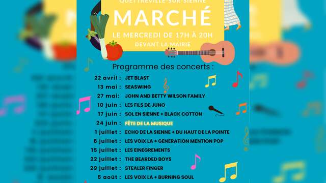 Concert au marché : Jet Blast